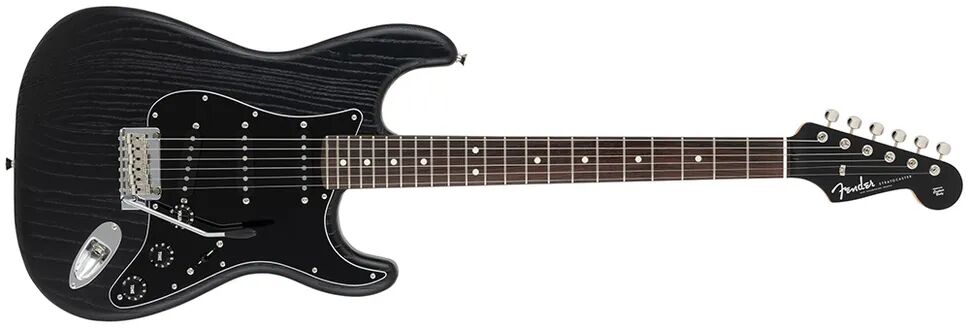 Fender Black Sandblast Hybrid II Stratocaster : Black Sandblast Hybrid II Stratocaster