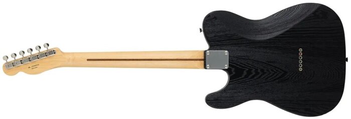 Fender Black Sandblast Hybrid II Telecaster : Black Sandblast Hybrid II Telecaster Back Fender Black Sandblast Hybrid II Telecaster : Black Sandblast Hybrid II Telecaster Back
