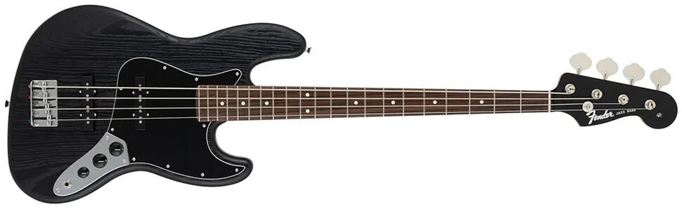 Fender Black Sandblast Hybrid II Jazz Bass : Black Sandblast Hybrid II Jazz Bass