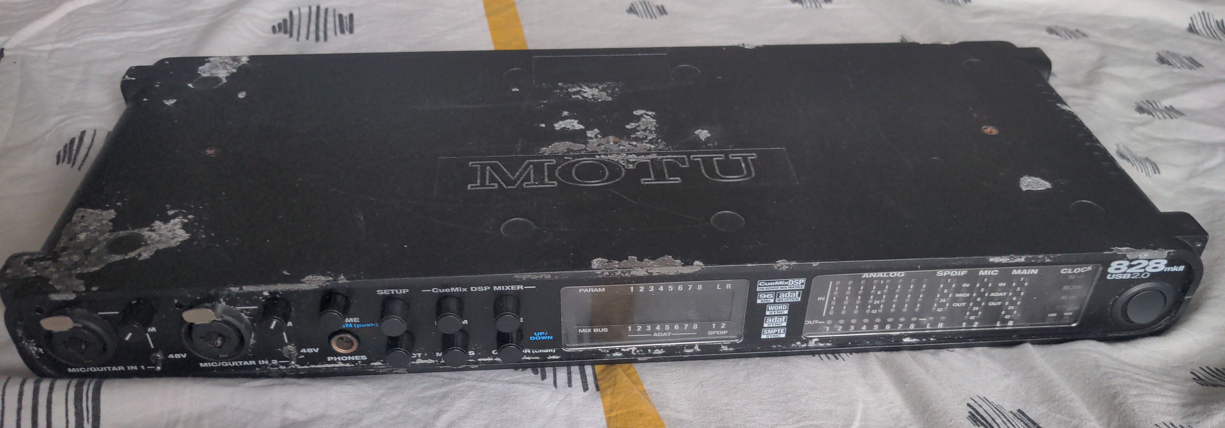 Vends Motu 828 mk2 (USB2)