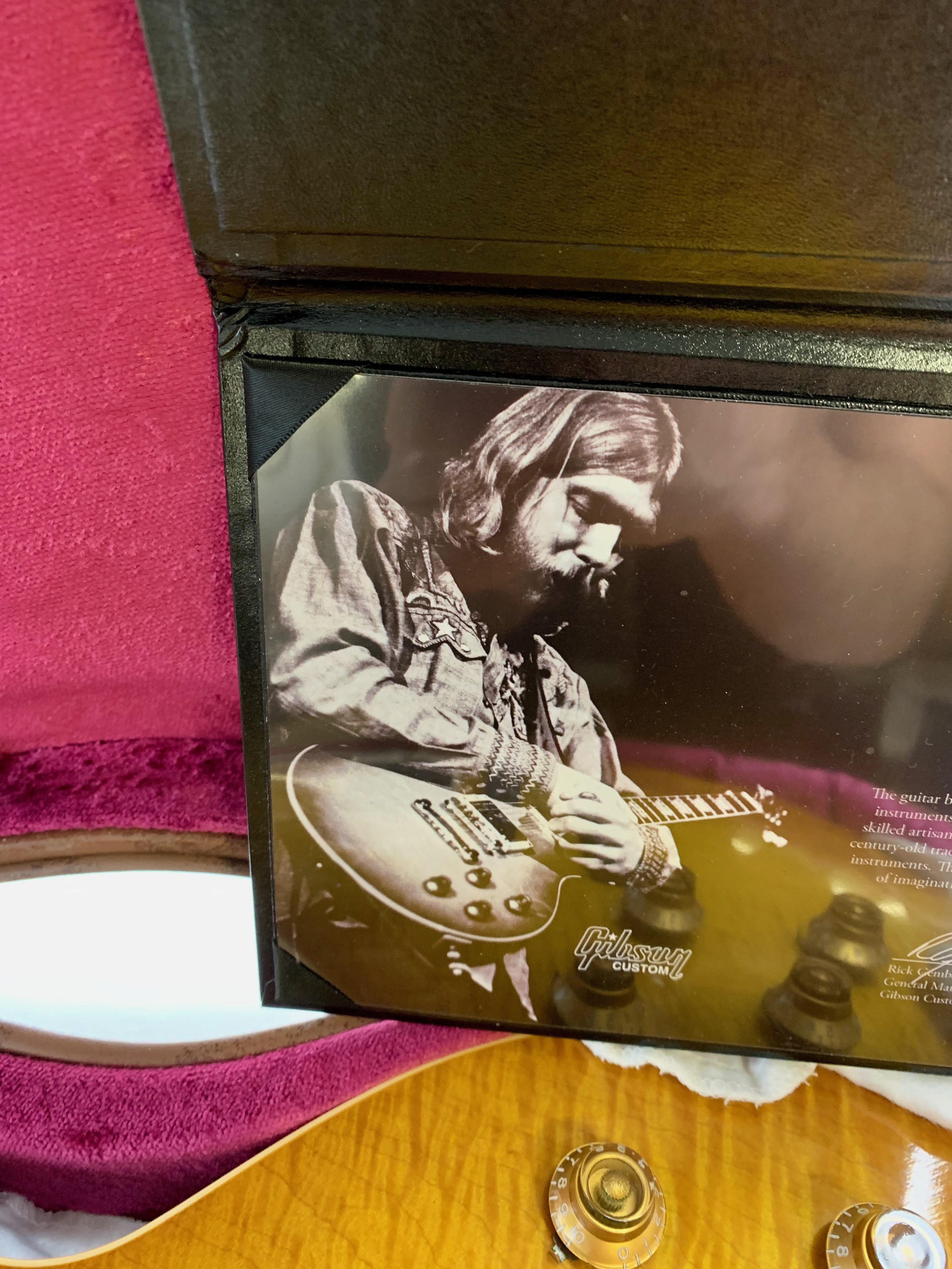 Gibson Custom Shop Duane Allman 1959 Cherry Sunburst Les Paul (10043)