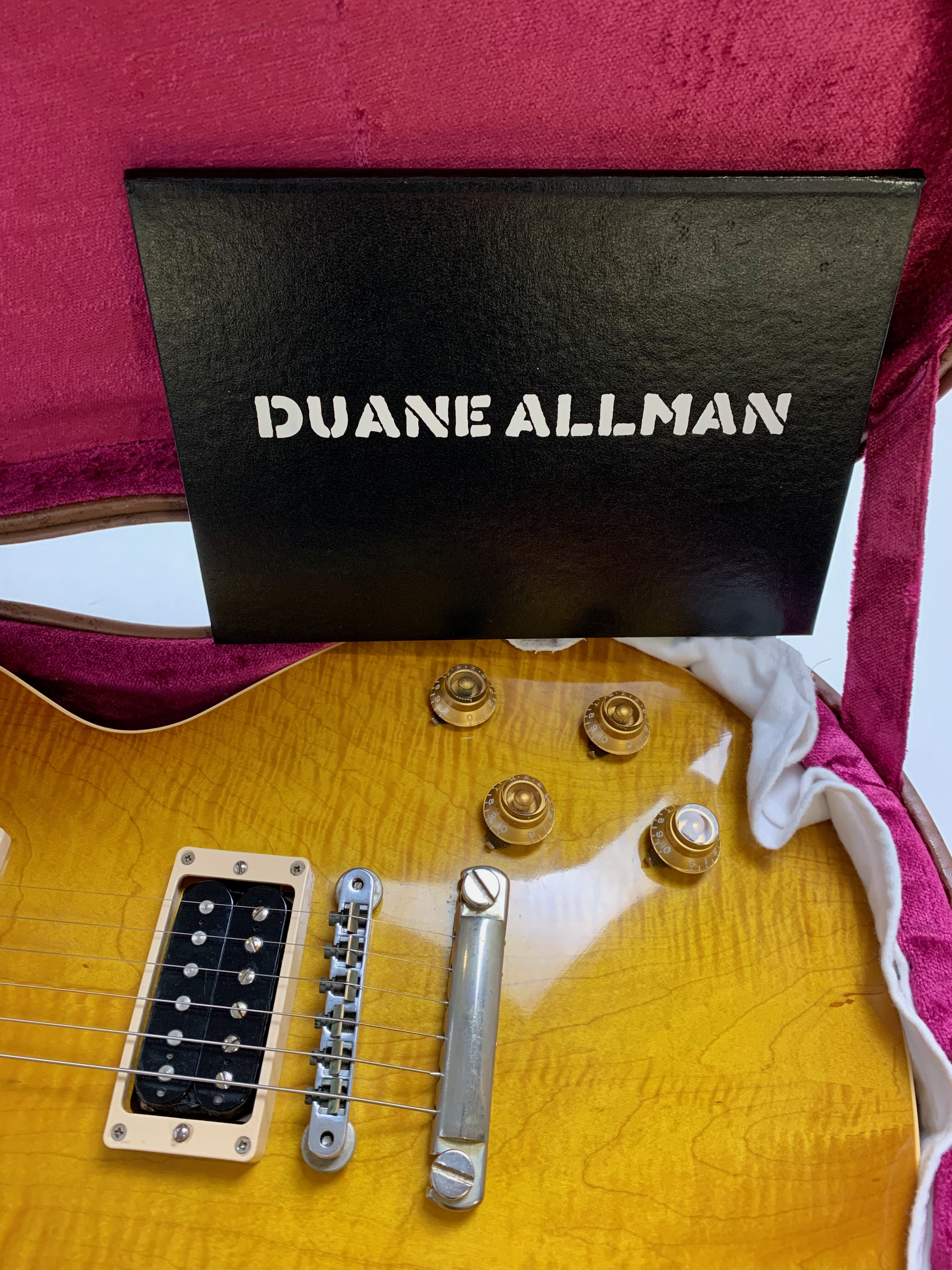 Gibson Custom Shop Duane Allman 1959 Cherry Sunburst Les Paul (64681)