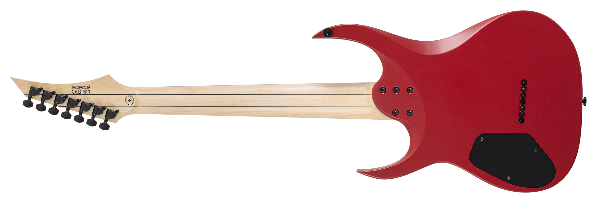 Solar Guitars AB7HBR : AB7HBR BACK