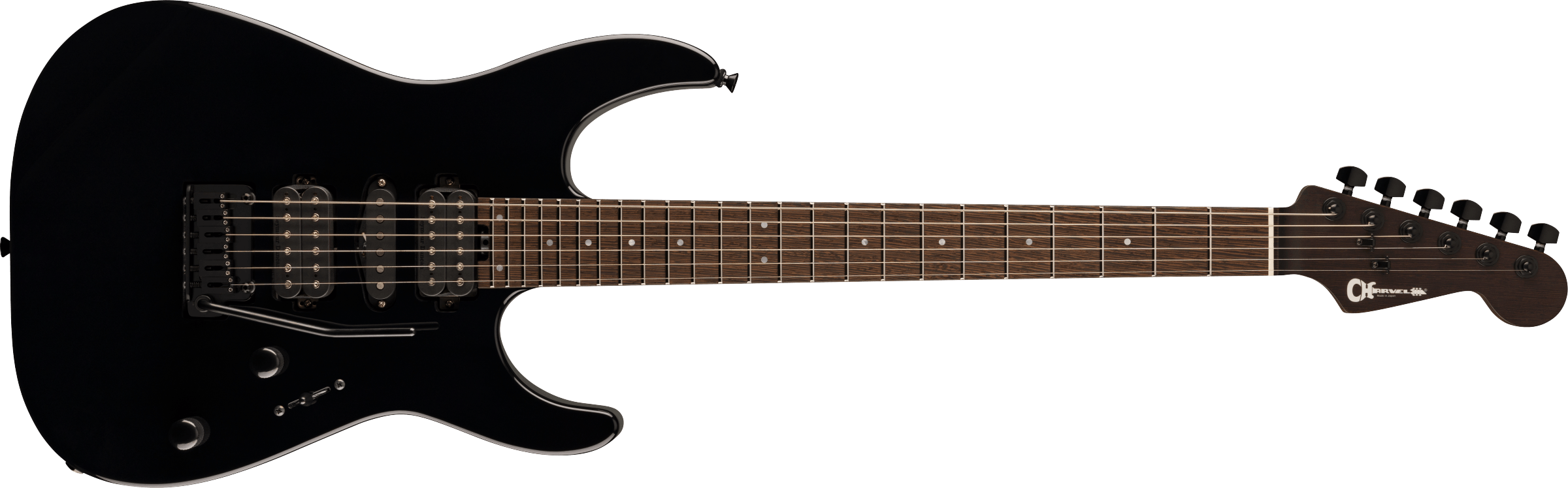 Charvel MJ DK24 HSH 2PT W Mahogany : MJ DK24 HSH 2PT BLACK