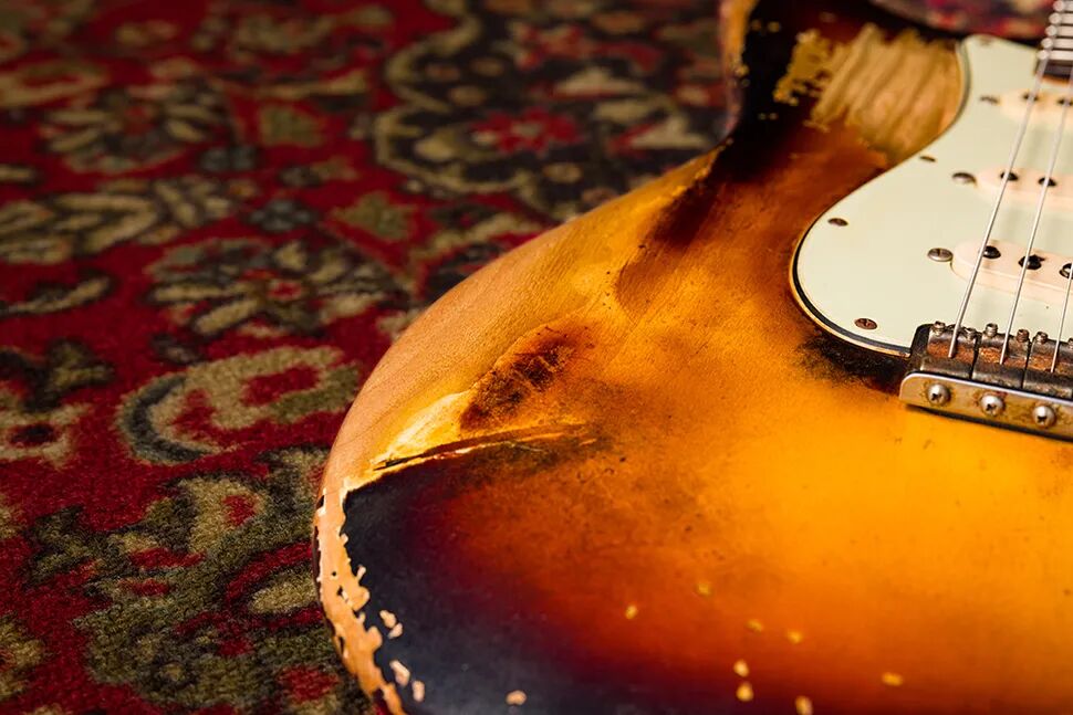 Limited Edition Masterbuilt John Frusciante Stratocaster.Details3