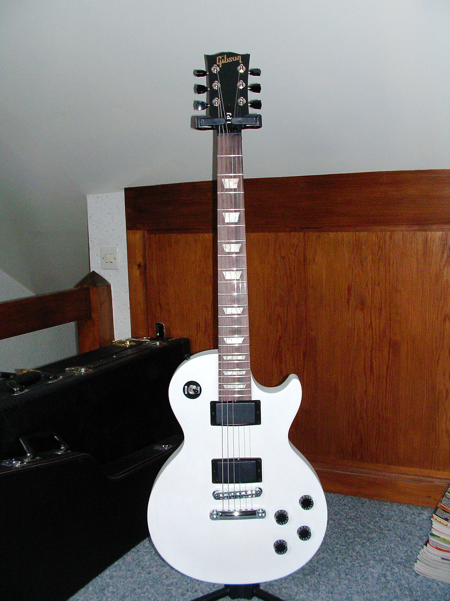 Vends Gibson Les Paul LPJ 2013 White
