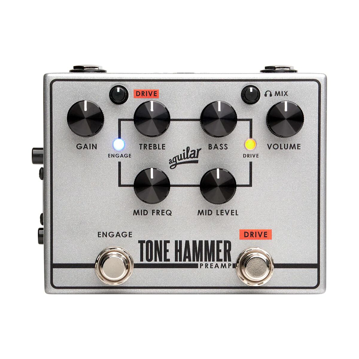 Aguilar Tone Hammer Preamp/D.I Pedal : Tone Hammer Preamp:D.I Pedal