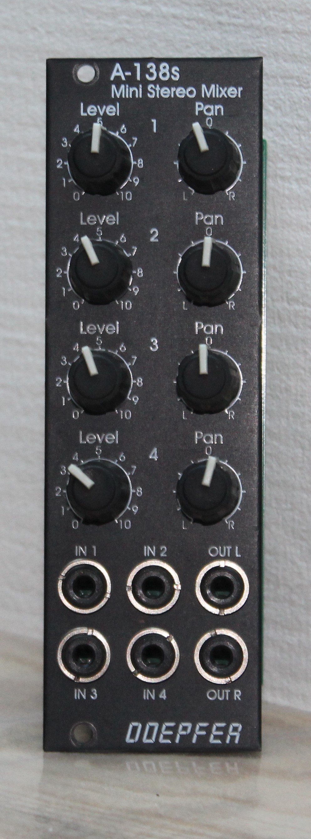 鍵盤楽器 Doepfer A-138s Stereo Mixer A-138s Mini Stereo Mixer - Doepfer A-138s Mini Stereo Mixer