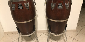 Set de Congas MEINL WOODCRAFT 11"75 et 12"50