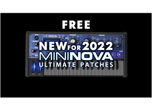 New: The Free Novation Mininova Patches Pack