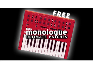 New: The Free Korg Monologue ULTIMATE Patches Pack