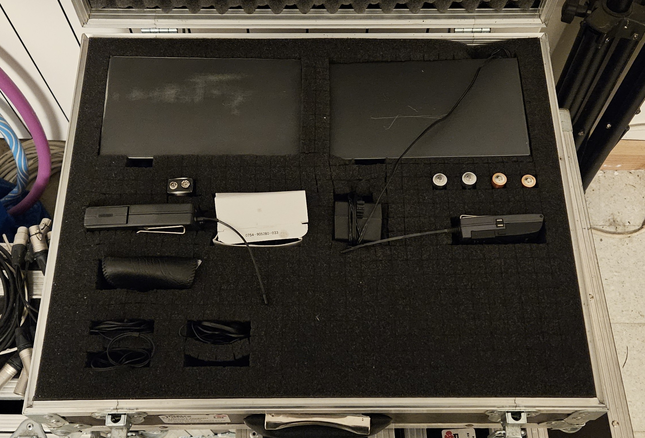 Valise Fly-Case de 2 in ear monitor Sennheiser EW 300 Émetteurs + Récepteurs + écouteurs 