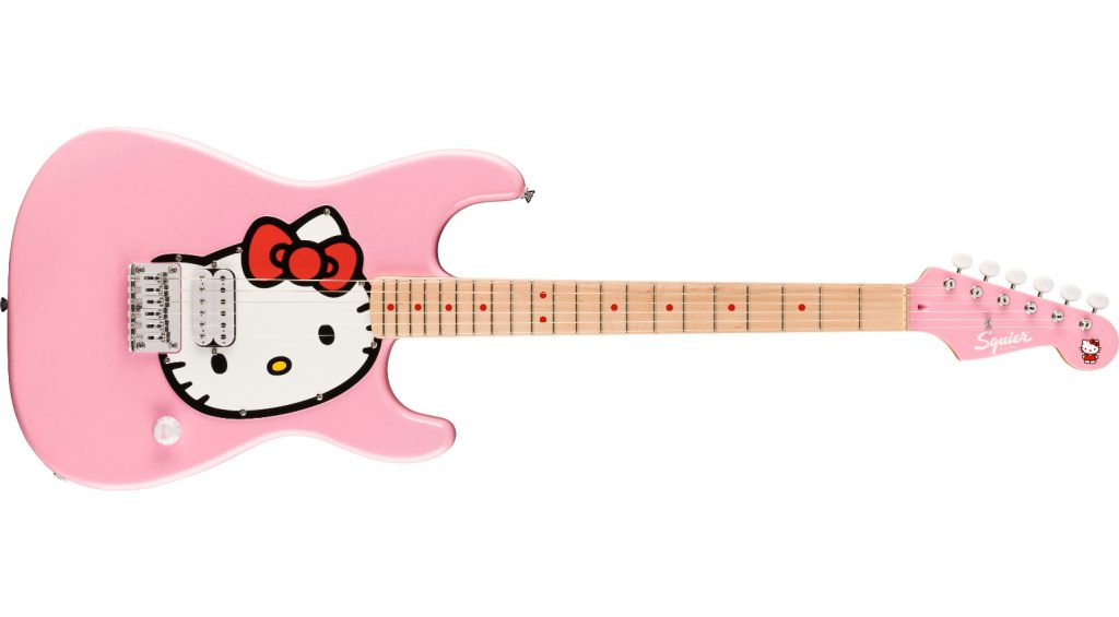 Squier Hello Kitty Strat (2024) : Hello Kitty Strat