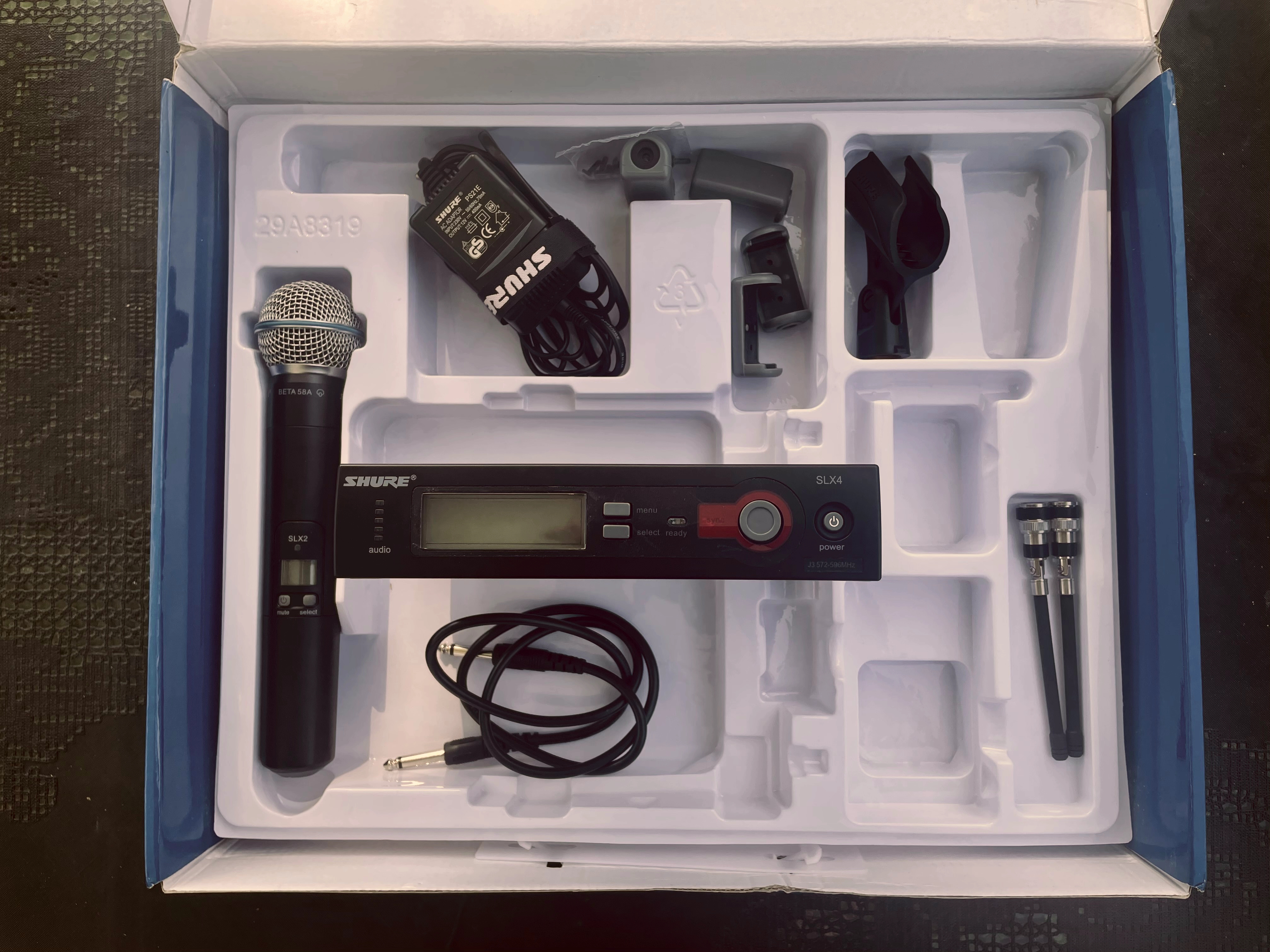 Vends pack sans fil SHURE SLX24/BETA58 L3