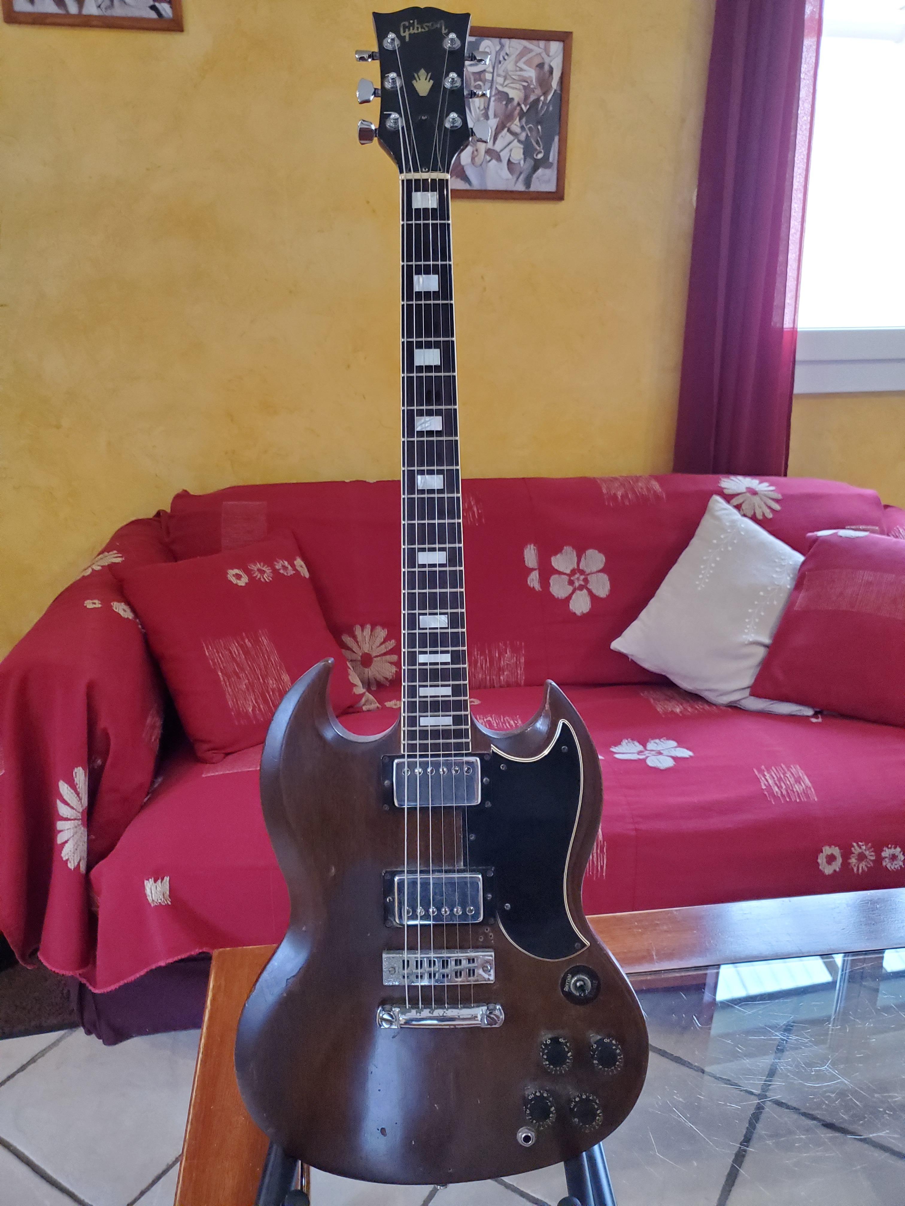 Vends Guitare Gibson SG standard (1974)