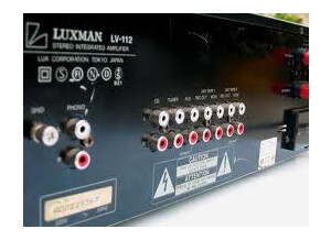 Luxman LV 112 arrière