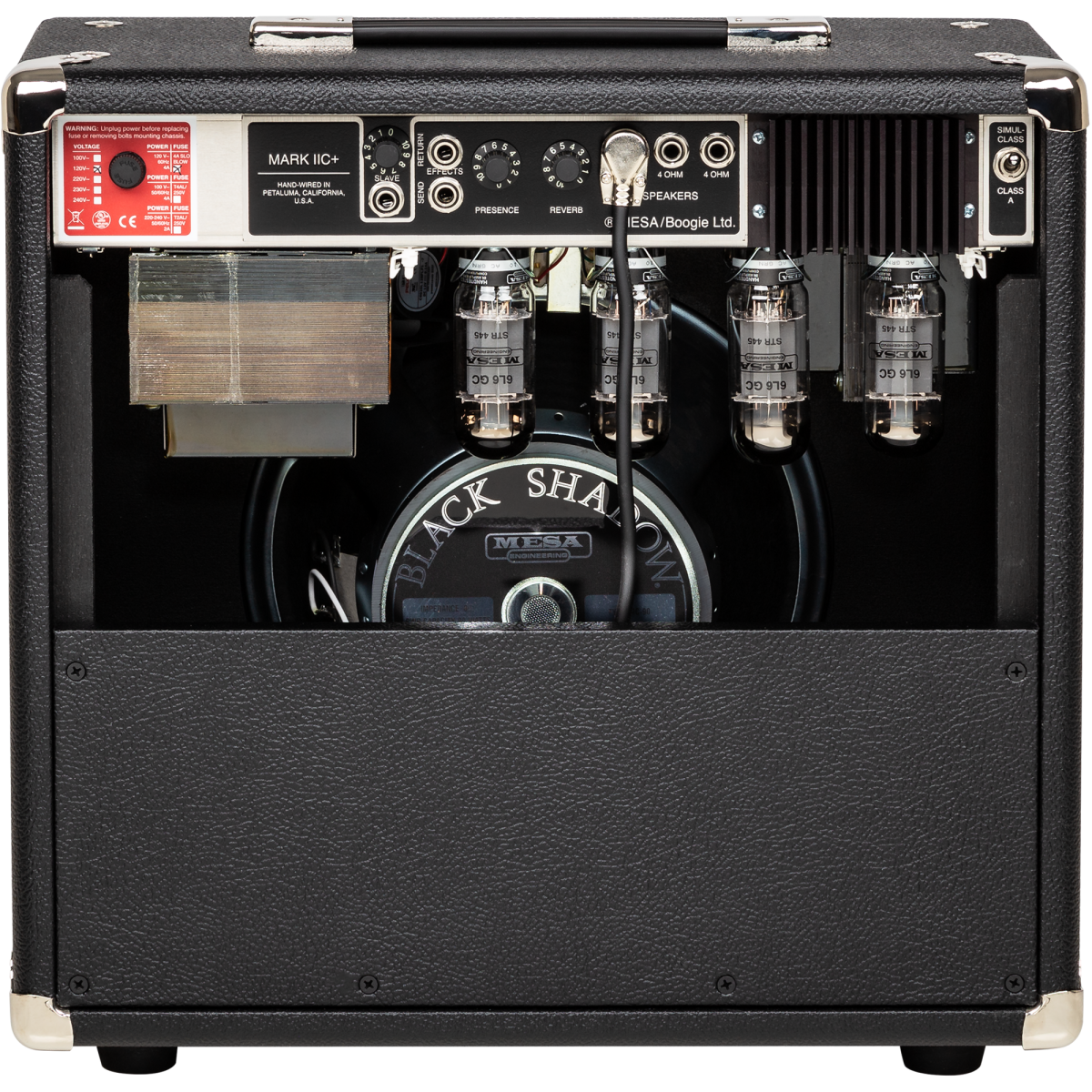 Mesa Boogie Mark IIC+ 1x12 Combo (2024) : Mark IIC+ 1x12 ComboBack