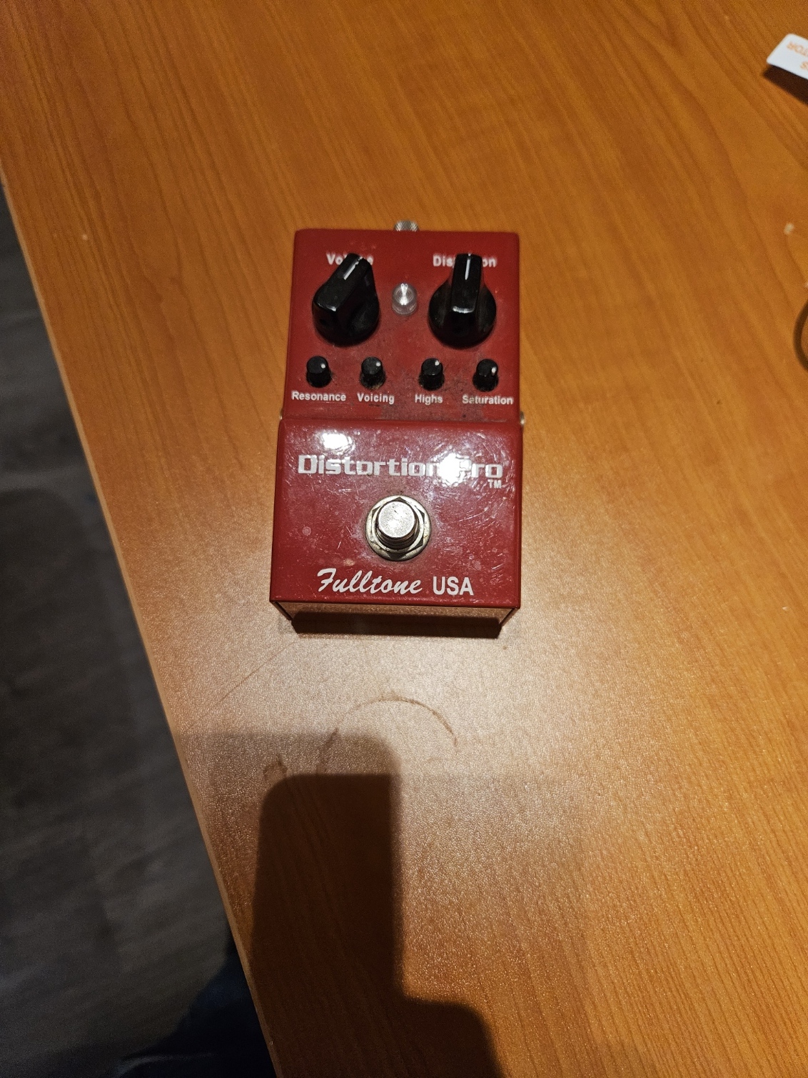 PEDALE ANALOGIQUE FULLTONE DISTORTION PRO 