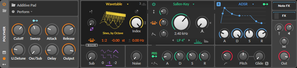 Bitwig-Polymer