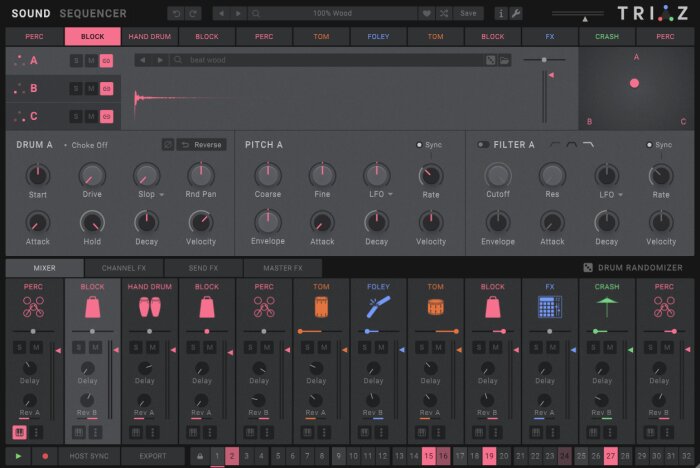 Triaz-Sound-Mixer Triaz-Sound-Mixer