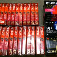 K7 audio neuves 27 TDK, 9 Maxell et 2 Sony 90 NEUVES