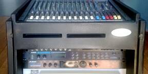 Flightcase SKB Gig Rig 6U (avec emplacement pour table de mixage 10U)