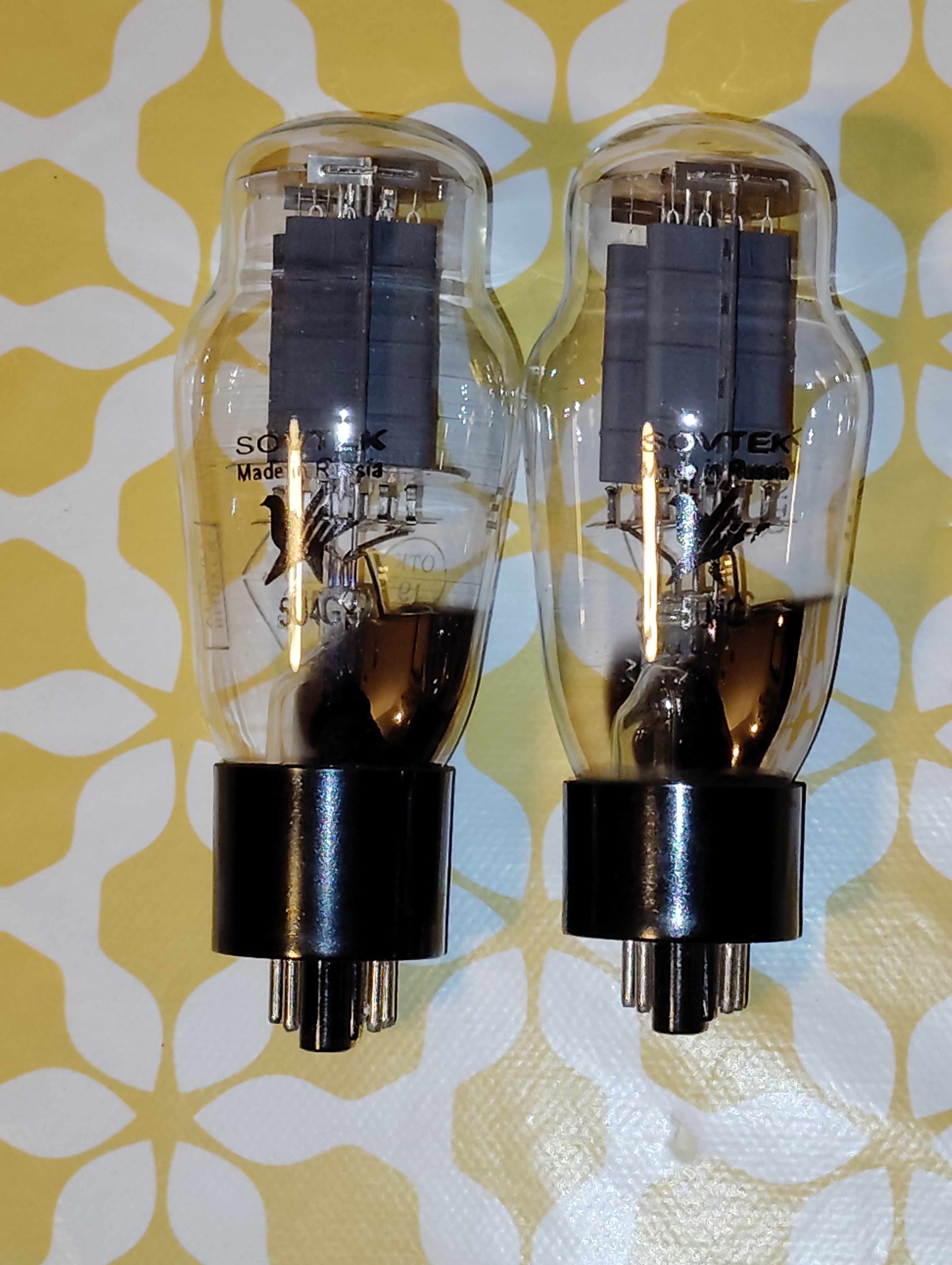 Paire Tubes Sovtek 5U4G