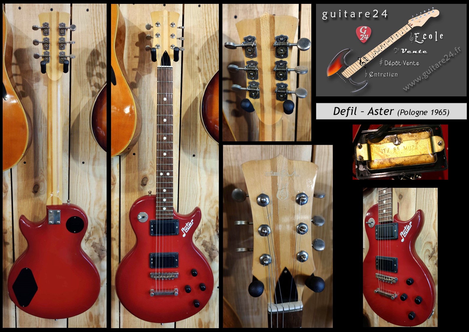 Guitare Électrique Defil Aster