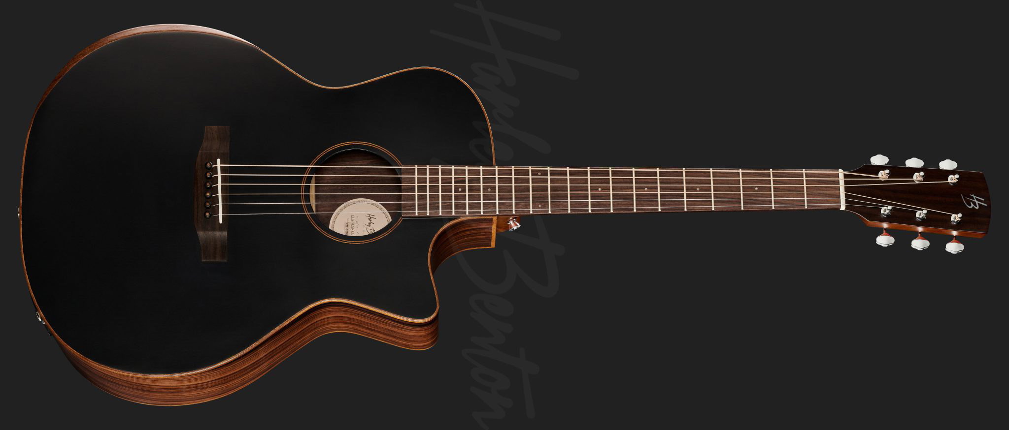 Harley Benton CLG-70SR CE : CLG-70SR CEBLACK