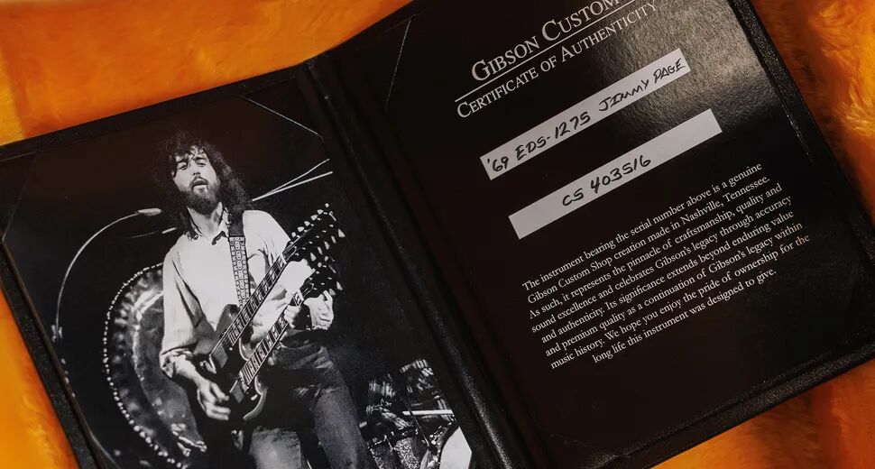 Jimmy Page EDS-1275 Doubleneck VOSCOA