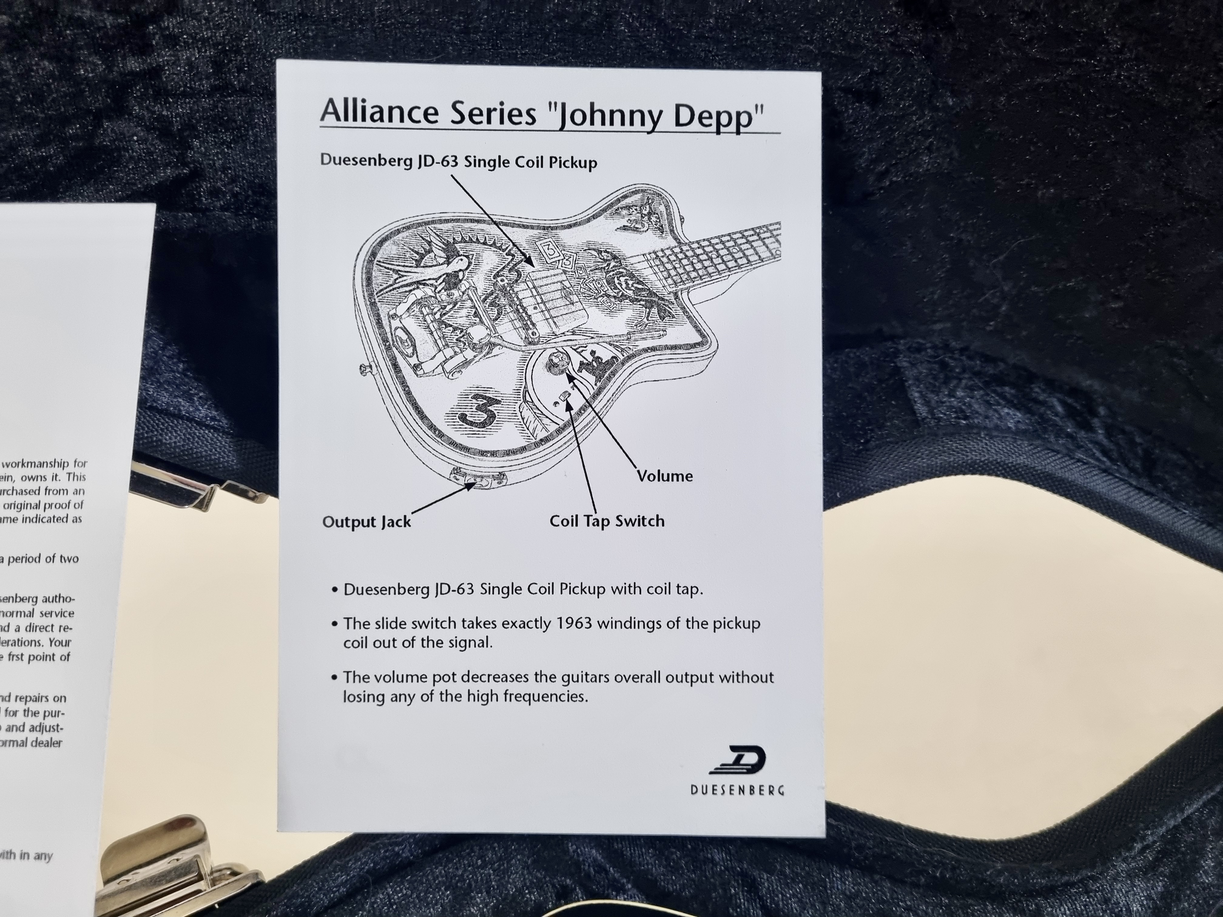 Duesenberg Alliance Johnny Depp (27065)