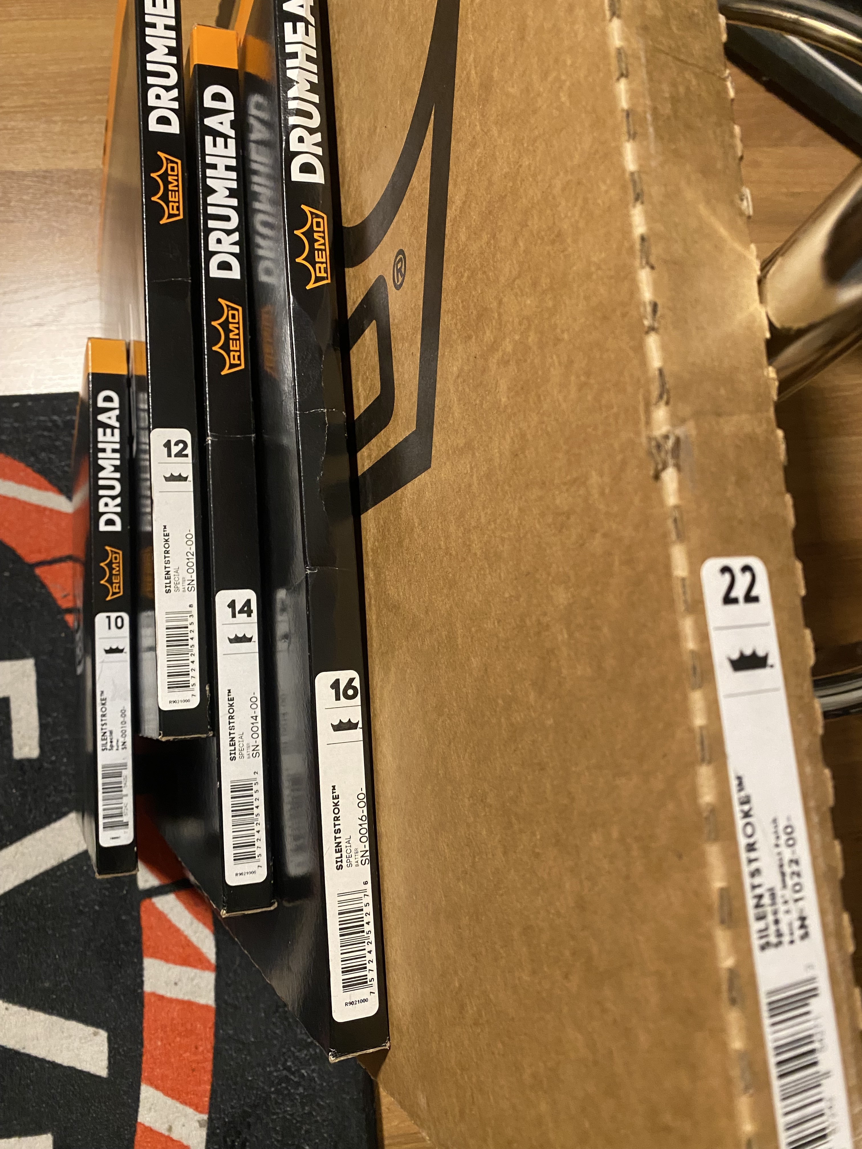 Vends lot peaux remo Silentstroke