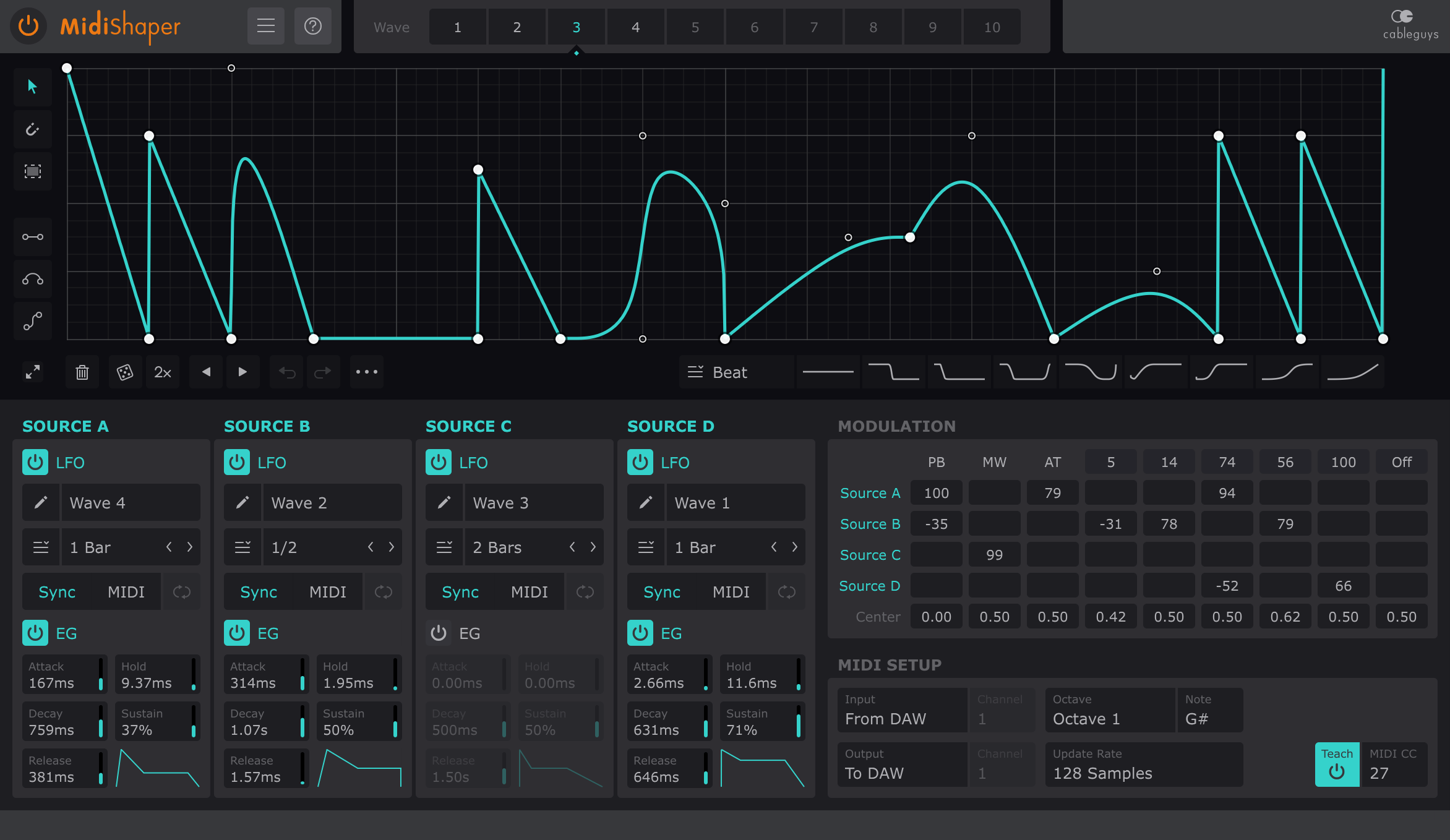 MidiShaper 1.6