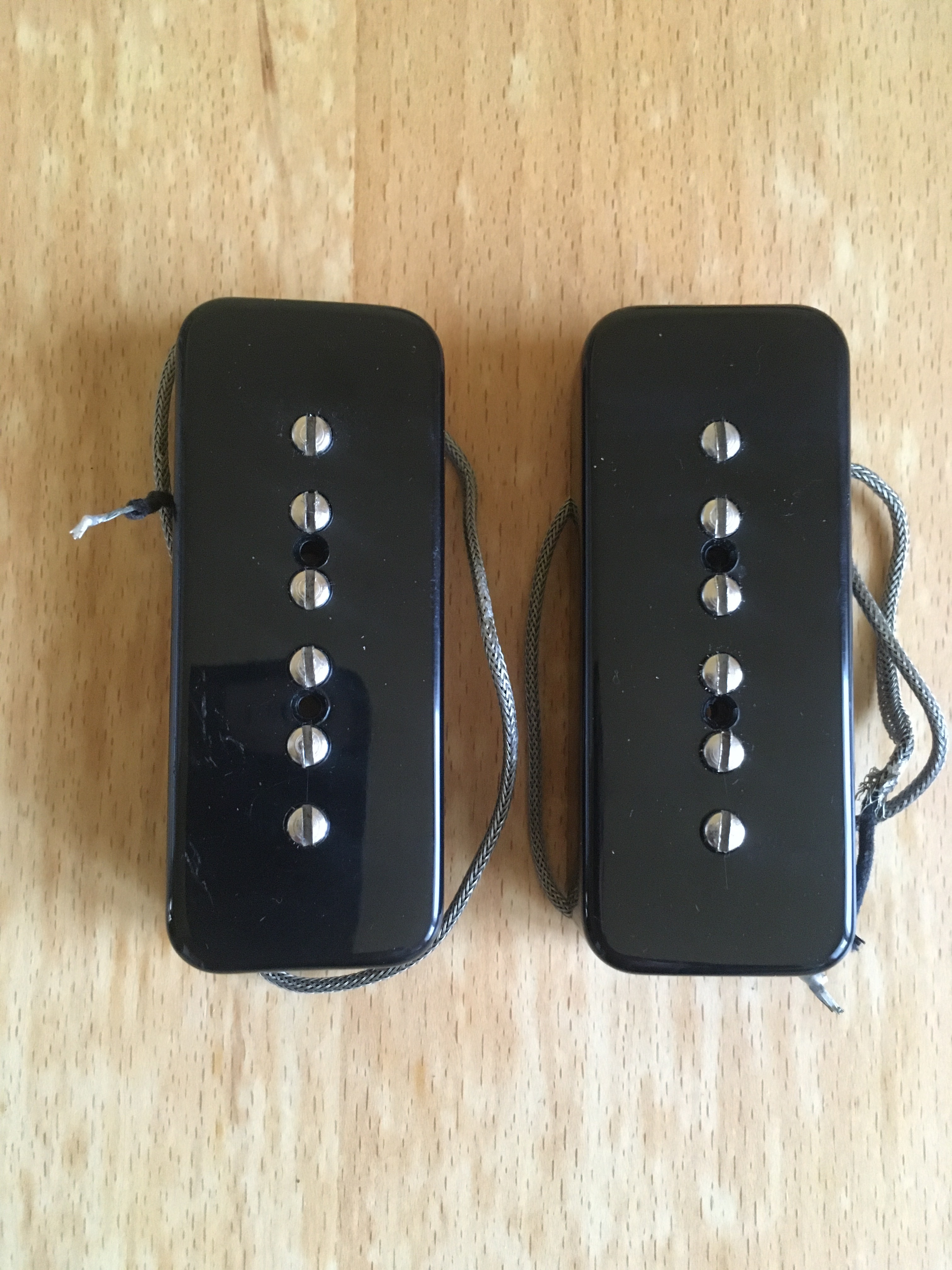 Vends set de micros P90 Gibson. Micros d'origine d'une Gibson Les Paul DC reissue