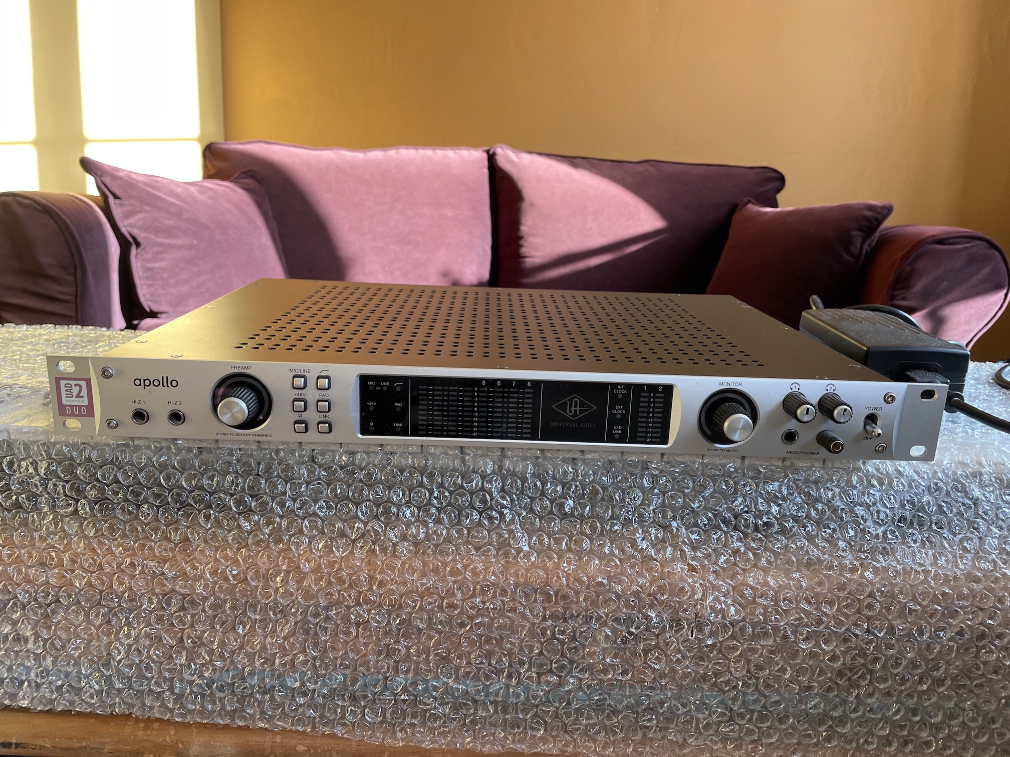 Vends carte son Apollo Duo firewire Universal Audio