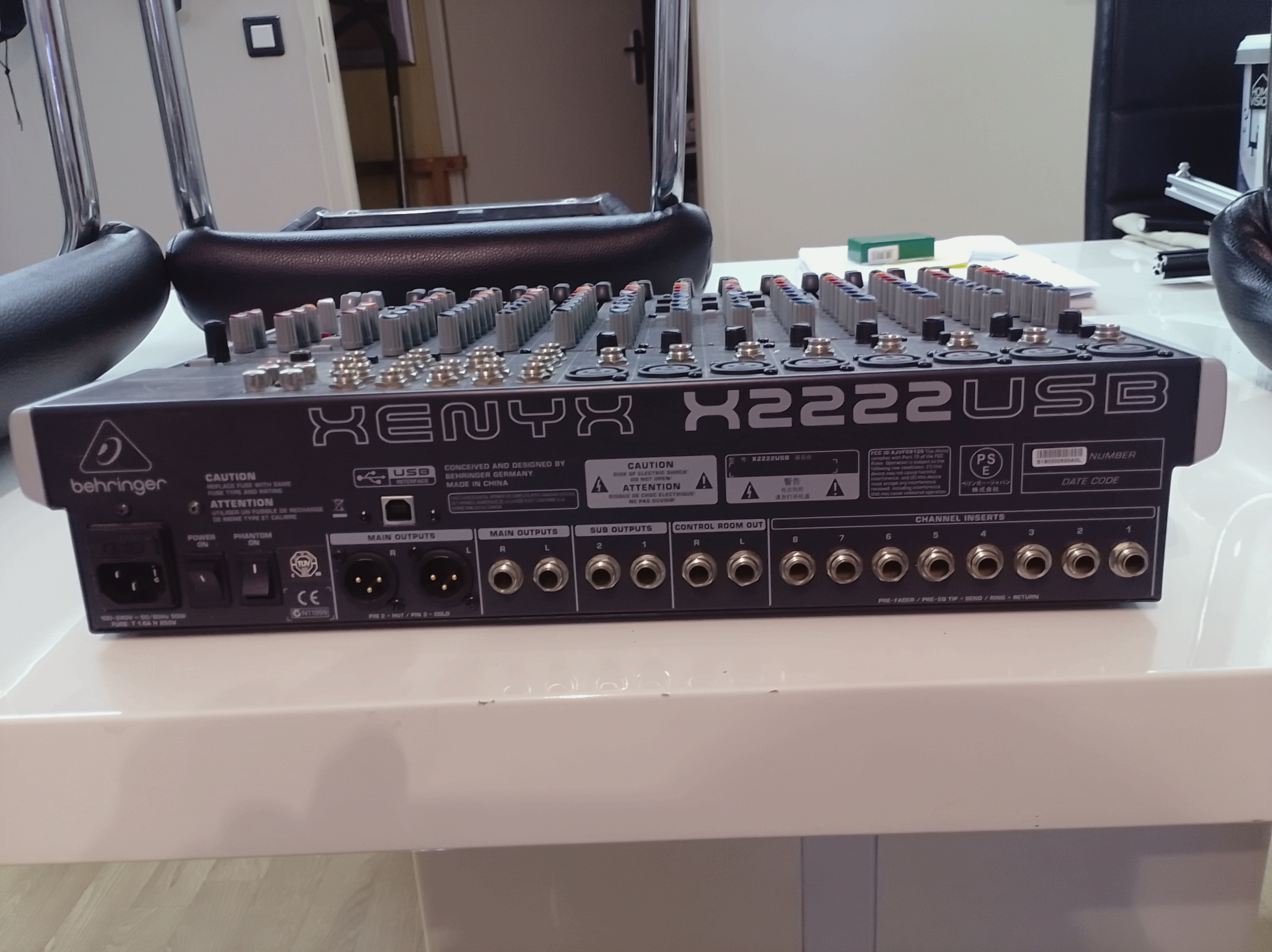 Xenyx 2222FX - Behringer Xenyx 2222FX - Audiofanzine