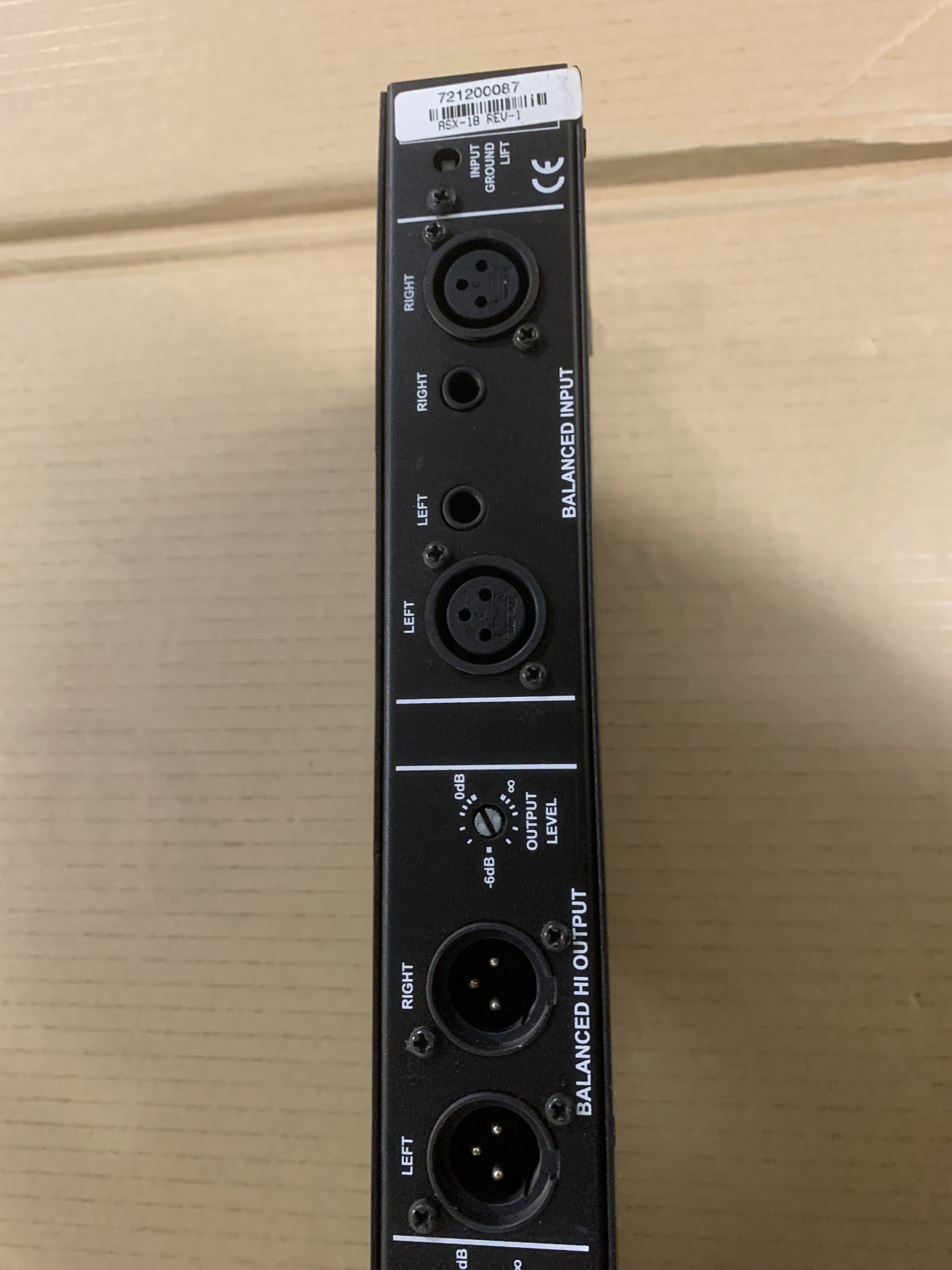 Filtre actif DB 100 Hz 08