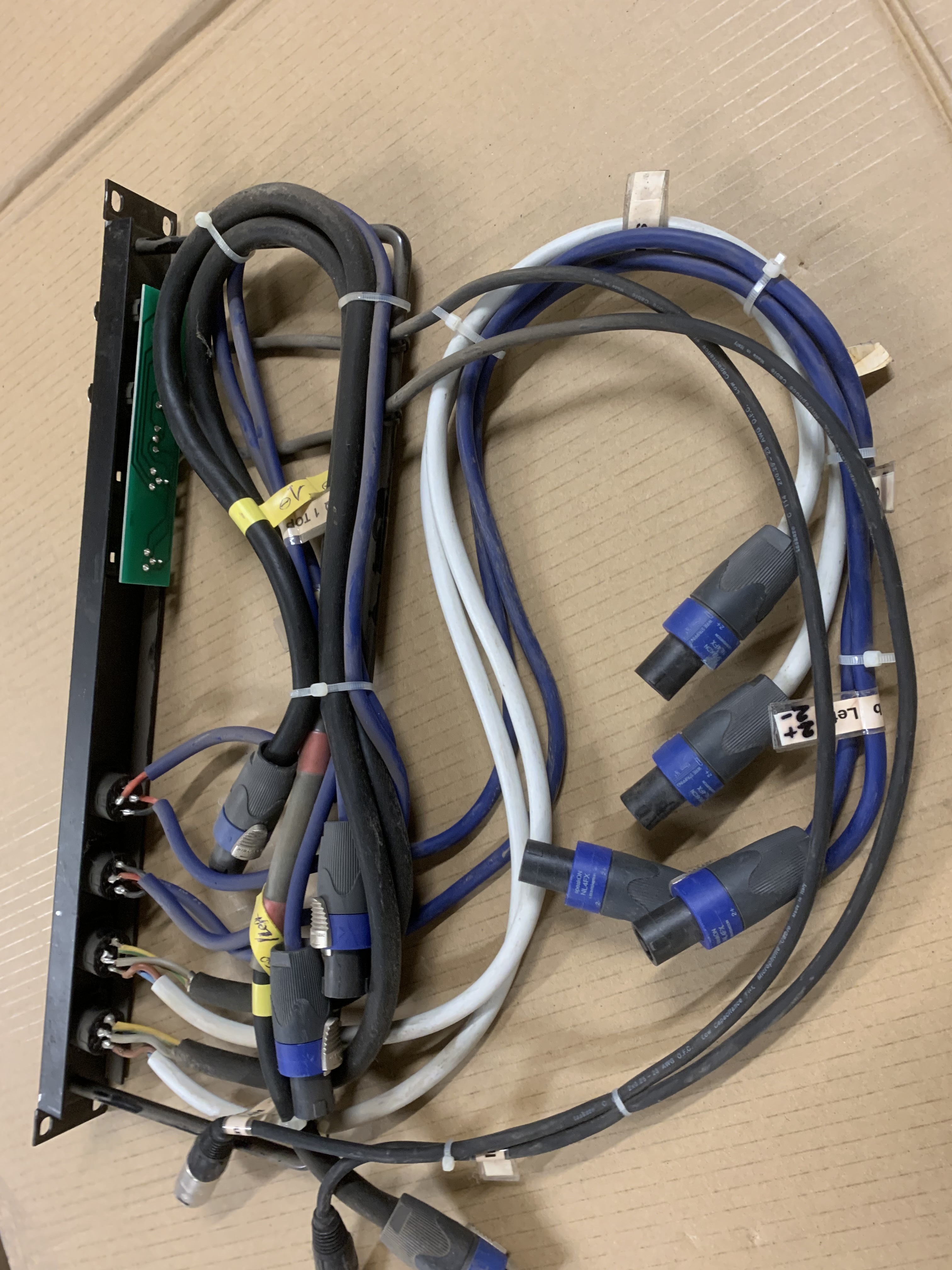 Patchbay Amprack NL4 - 02