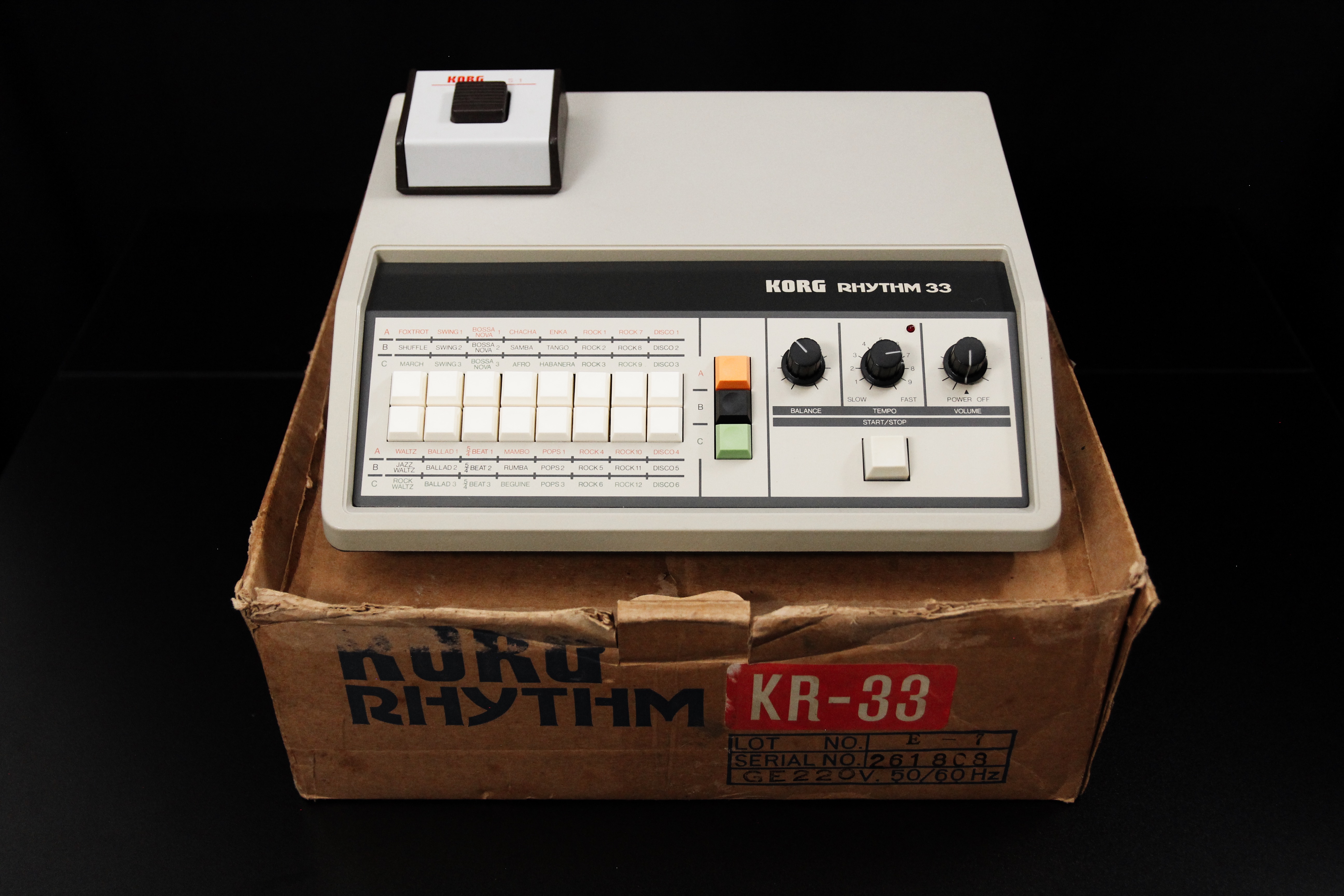 KORG KR-33 (1979) - Révisée