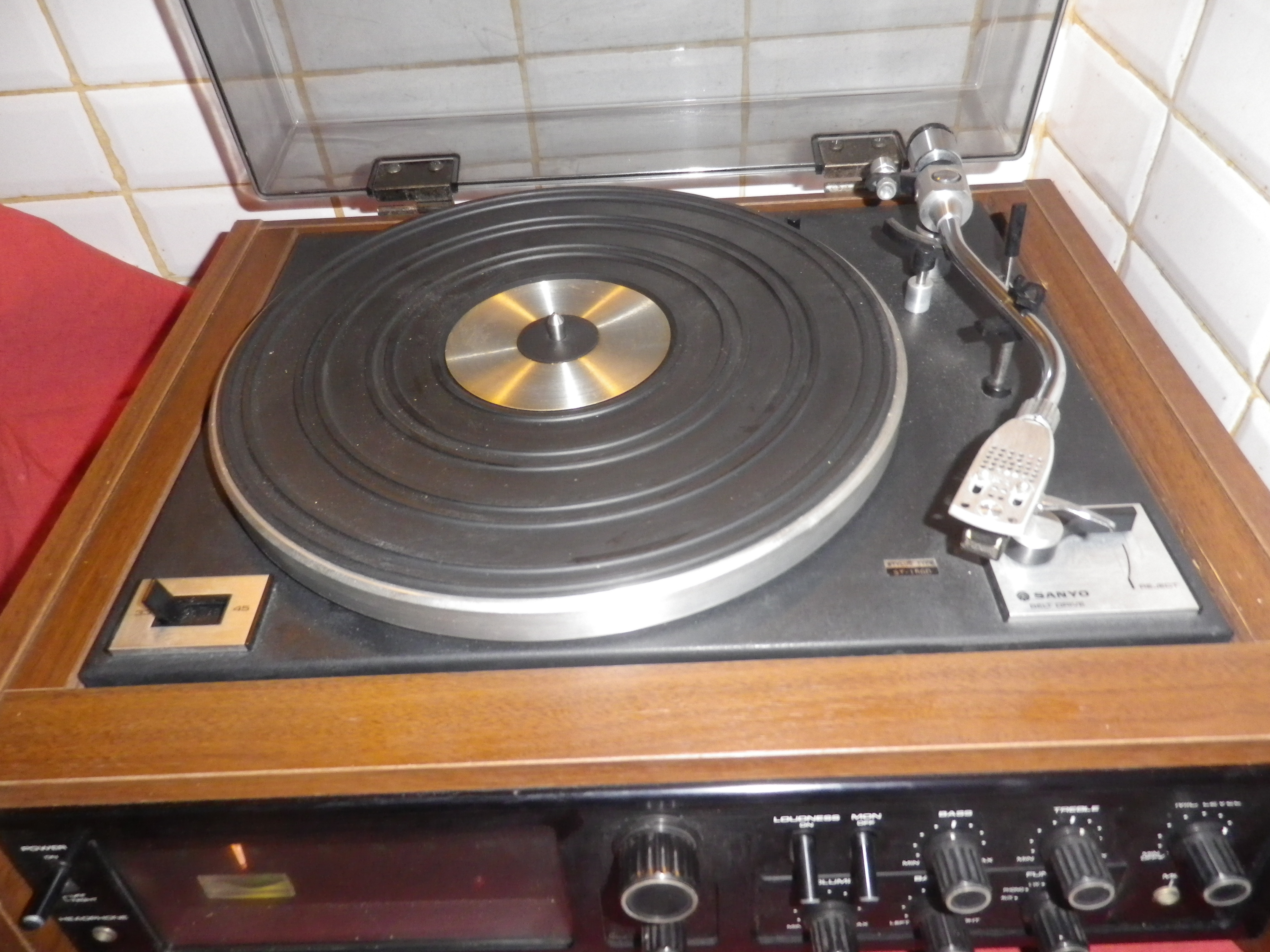 Platine vinyle tuner Sanyo DXT 55OOL