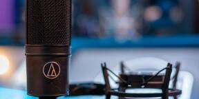 Audio-Technica AT4033a avec suspension