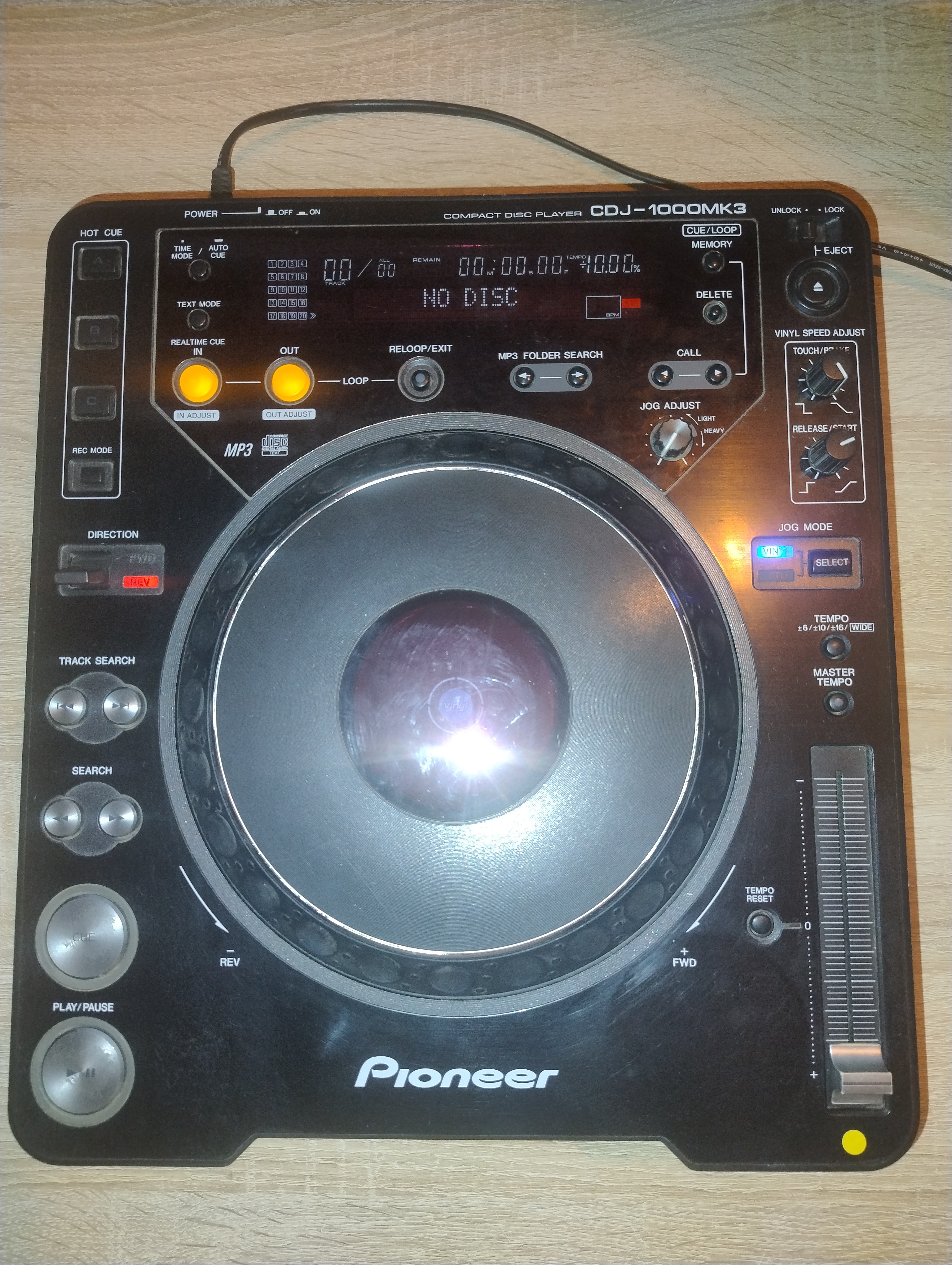 Pioneer CDJ-1000 MK3 en état Correct - 100 €