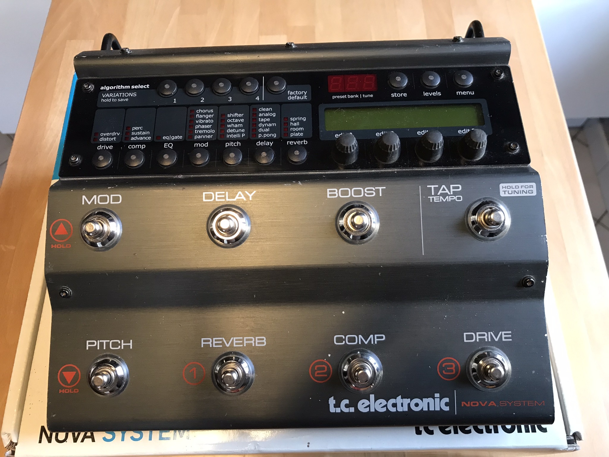 Vends MultiEffet NovaSystem TC Electronic