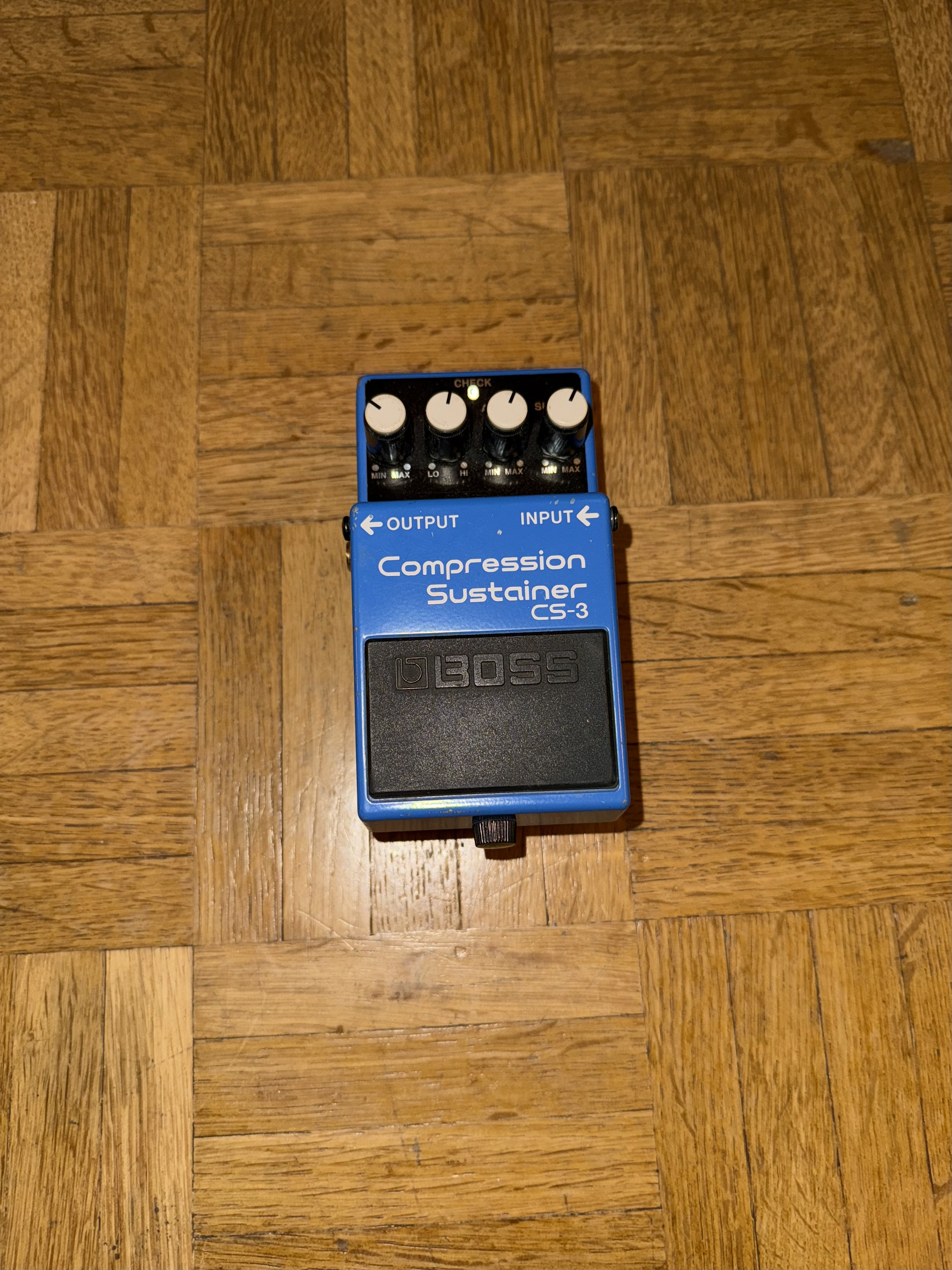 Boss CS-3 modifié par Monte Allums