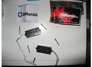 DiMarzio DP122 Model P - Black