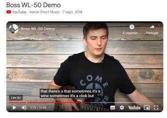 Boss WL-50