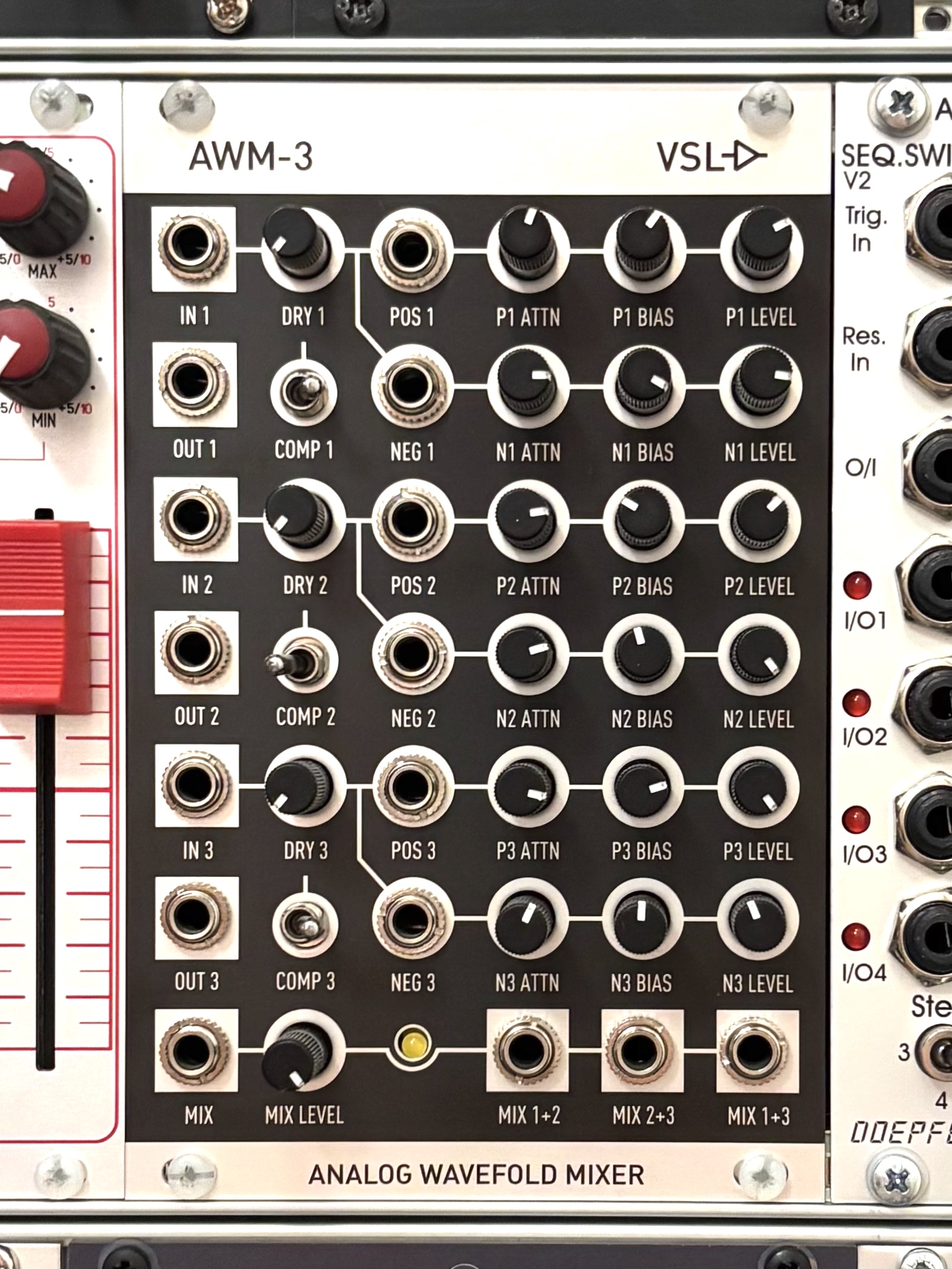 vends wavefolder mixer AWM-3 de chez Vintage Synth Lab (Buchla)