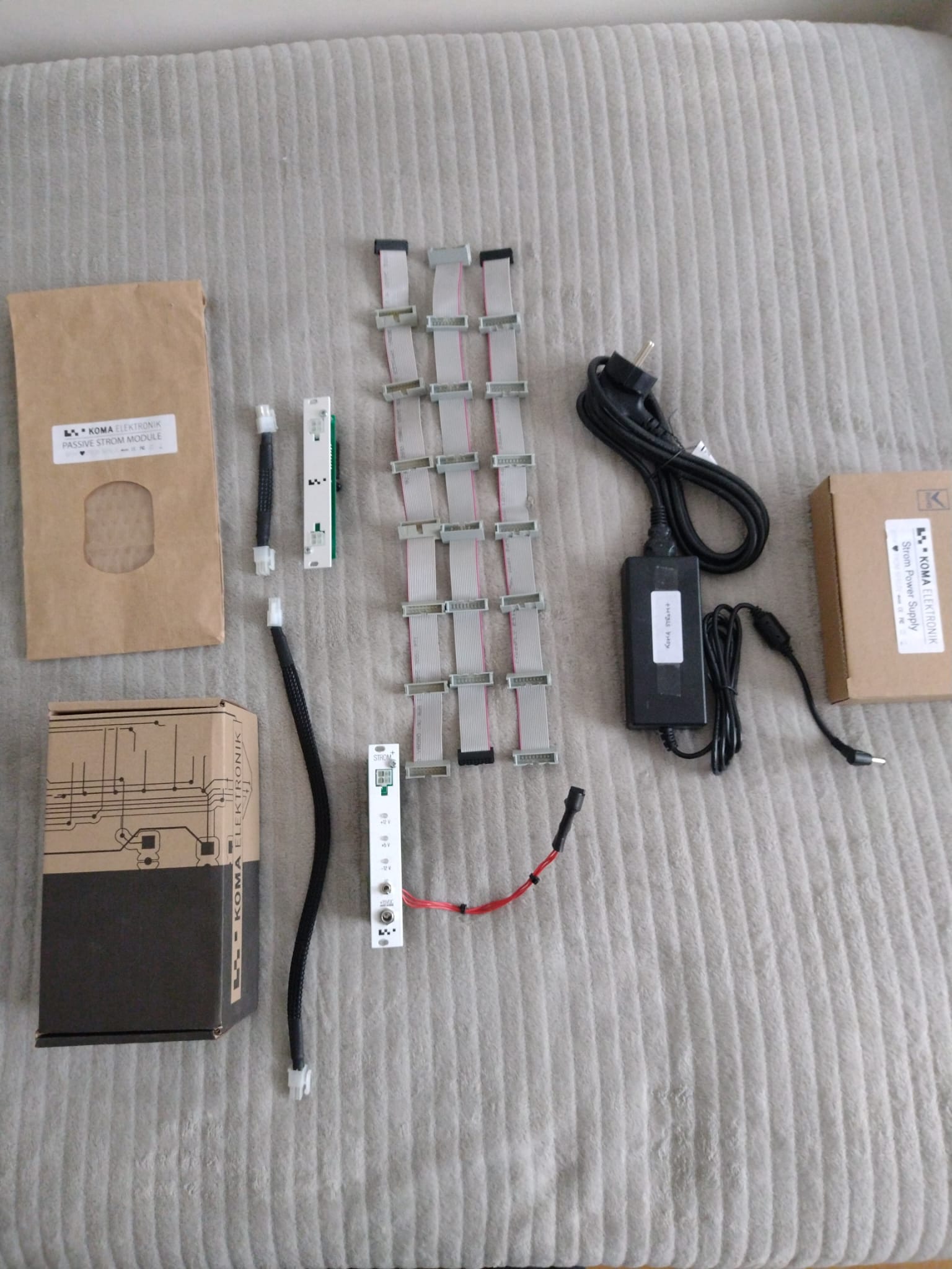 Koma Elektronik Strom+ bundle+passive module alimentation eurorack (set 2)