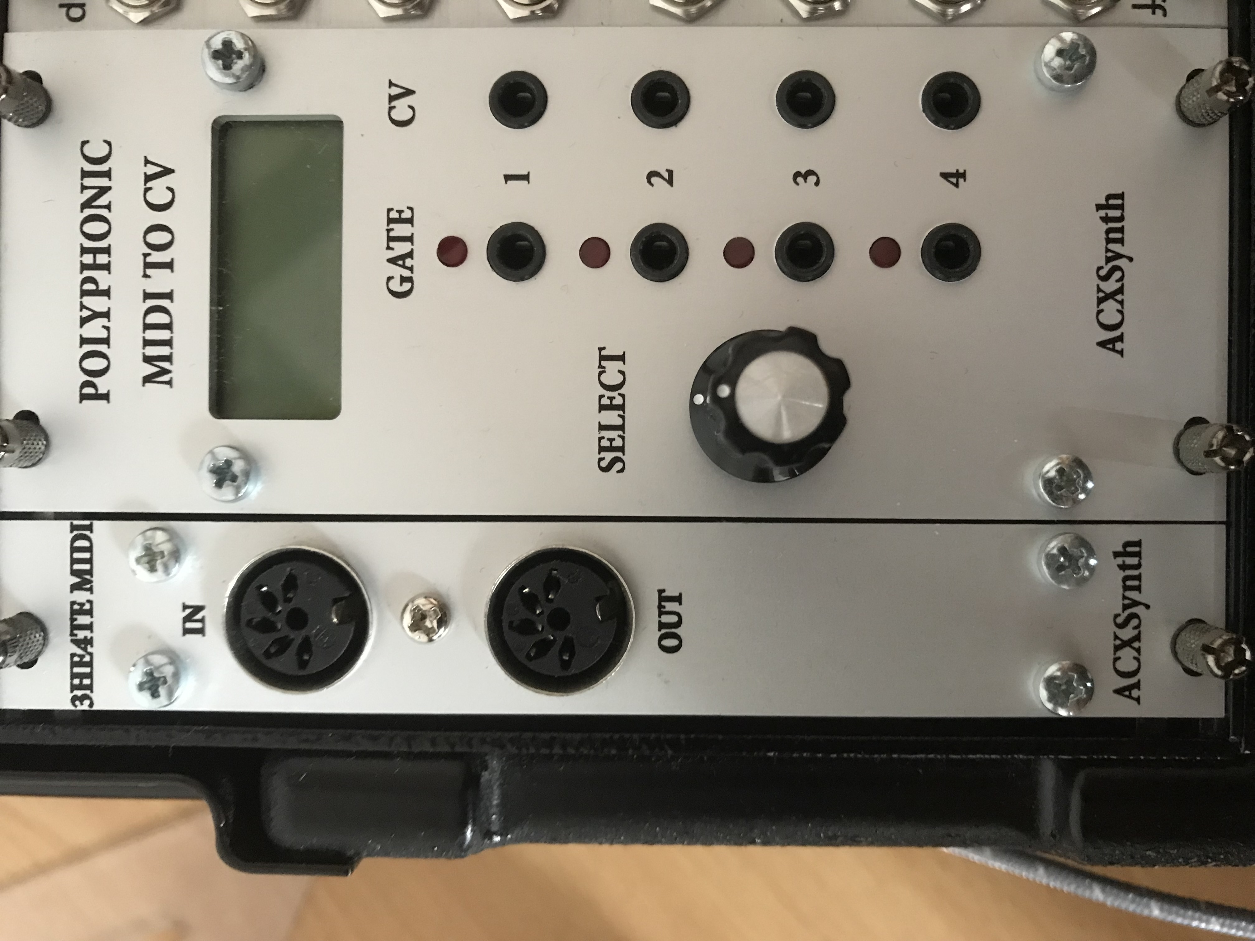 ACX synth midi to cv