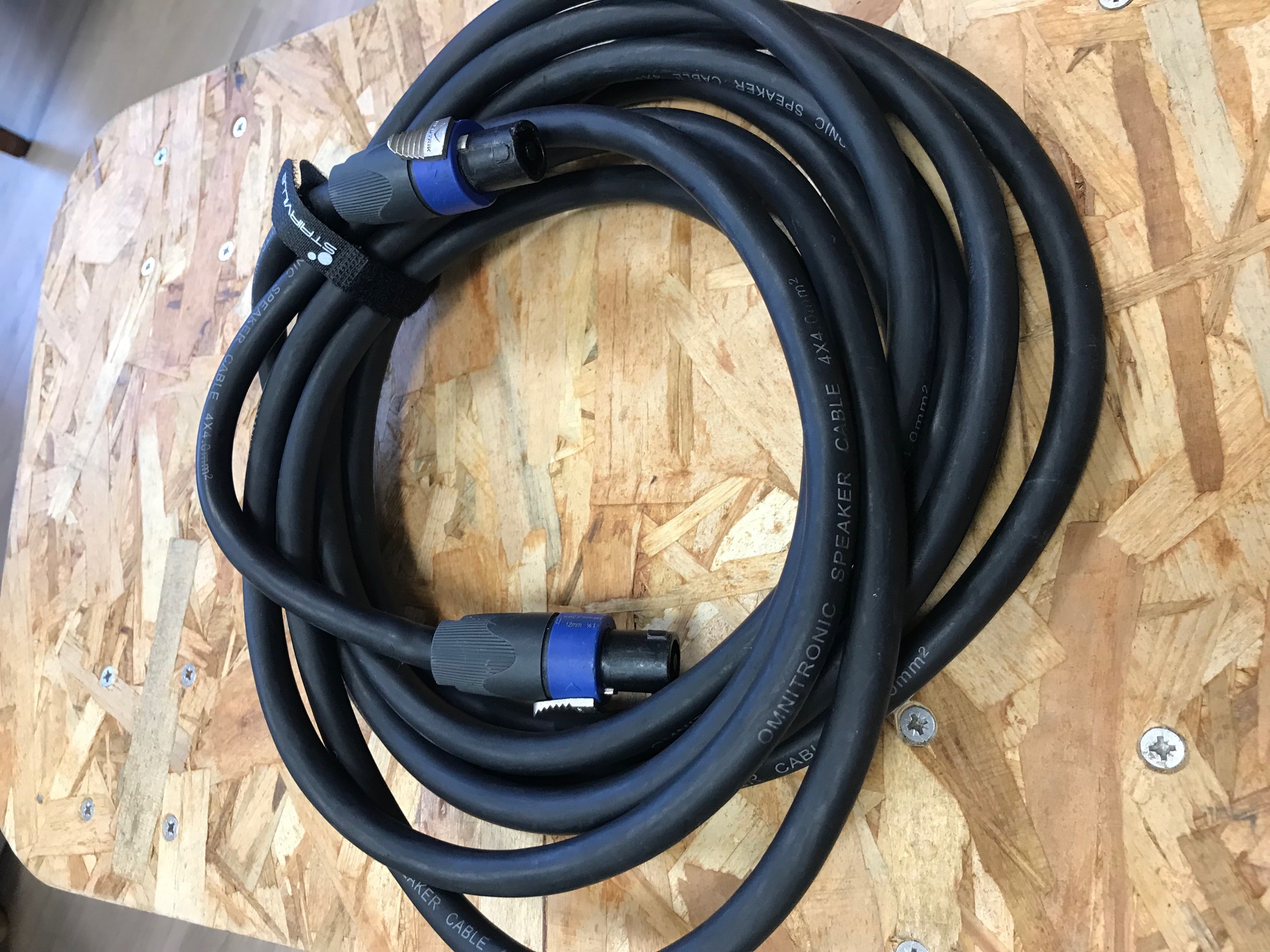 CABLE SPEAKON SPEAKER 6M 4x4mm2